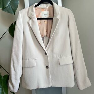 Aritzia Cream Blazer